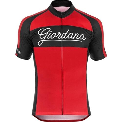 Bicycle Mens Clothing Suit Man Cycling Maillot Mountain Bike Accessorie Sport Jersey Spare Parts for Bicycle Cycling Team Red