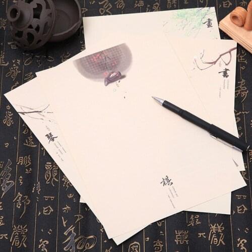 1pcs [] China organ qi calligraphy and painting stationery a set of 8 can write print