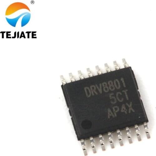 2PCS DRV8801PWPR DRV8801 HTSSOP16 Chip Motor Drive Control IC