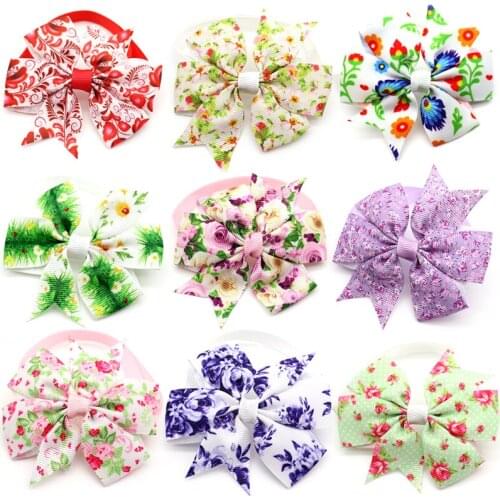 50 Pcs Dog Bow Ties Pet Grooming Product New Design Cat Puppy Pet Bowties Necktie Dog Grooming Dog Accessories Product