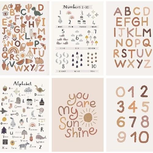 5D DIY Diamond Drawing Cartoon Digital English Water Diamond Art Picture Cross Stitch Diamond Embroidery Mosaic Mural