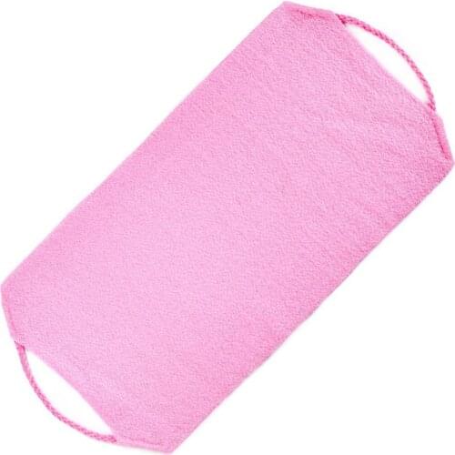 60% Hot Sale Stretchable Body Exfoliating Neck Back Scrubber Shower Bath Cloth Tool Washcloth