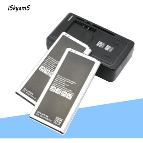 2x 3300mAh EB-BJ510CBE Battery +Universal Charger For 2016 Edition Samsung Galaxy J5 ( 6 ) 2016 SM-J510 J510 J510FN J5109 J5108