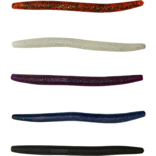 BassLegend Fishing Soft Stick Bait Senko Wacky Weightless Worm Swim Bait Bass Pike Walleye Lure 100mm 7g/125mm 8.5g