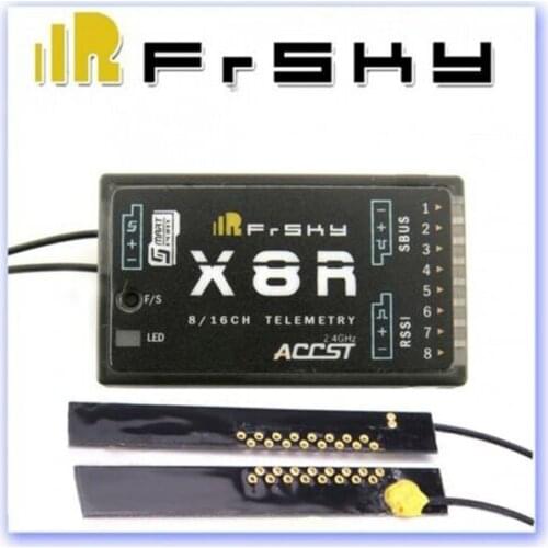 Free Shipping FrSky X8R Receiver 8/16CH Telemetry For RC Quadcopter Multicopter Compatible with X7 X9D X12S transmitter