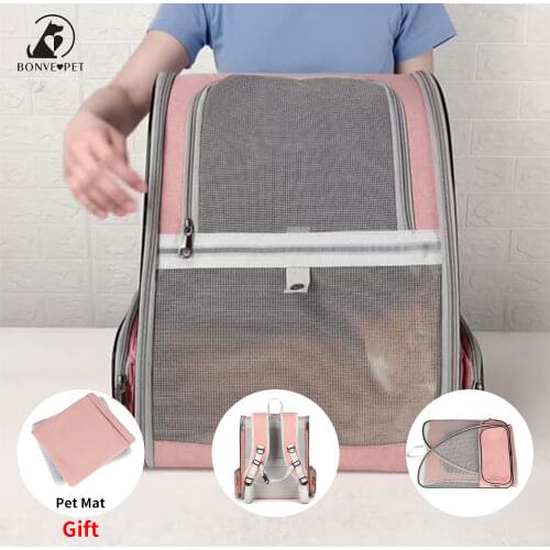 BONVE PET Cat Carrying Backpacks
