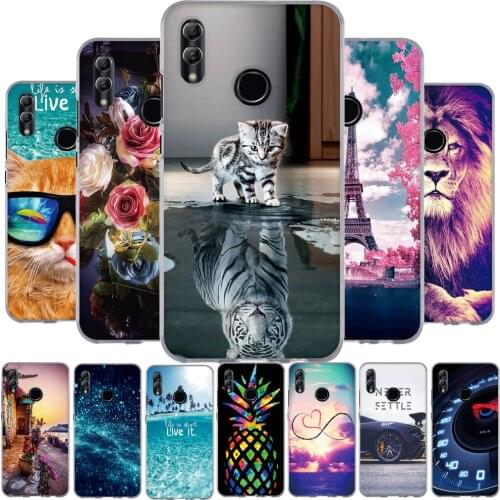 TPU For Huawei P Smart 2019 Case Silicone Bumper For Huawei Honor 10 Lite Capa For Huawei P Smart 2019 POT-LX3 POT-LX1 6.21"