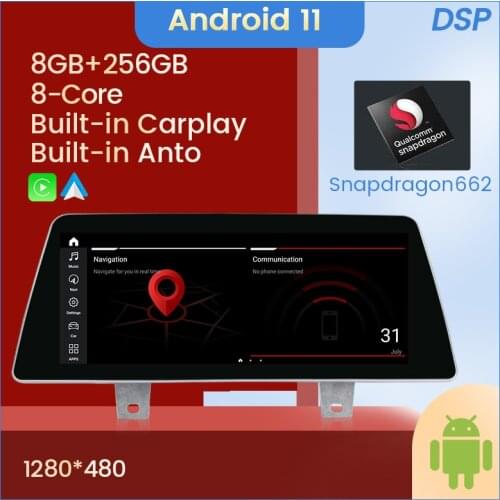 Fellostar 10.25‘’ Android 11 8+256G Car Radio Player For BMW 5 Series G30 2018 EVO System DSP GPS 4G LTE Wireless Carplay Stereo