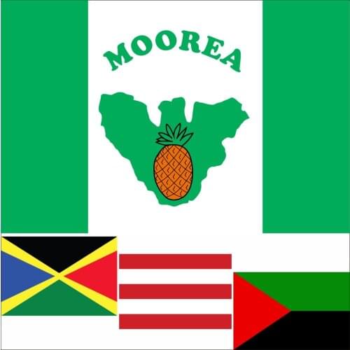 French overseas territories Social or Southern Islands FLAG 3X5FT 100D Polyester Double Stitched High Quality