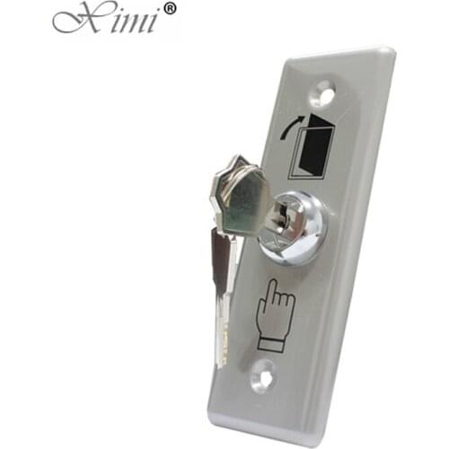 Good Quality Long Type Door Exit Switch Stainless Steel Metal Access Control Exit Button 10pcs A Lot Free Release Button