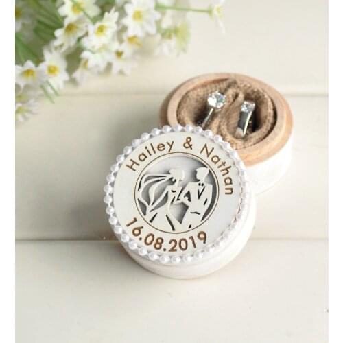 Personalized Wedding Ring Box Custom Ring Bearer Box Rustic Ring Pillow Engagement Box Wooden Ring Holder,Proposal Box