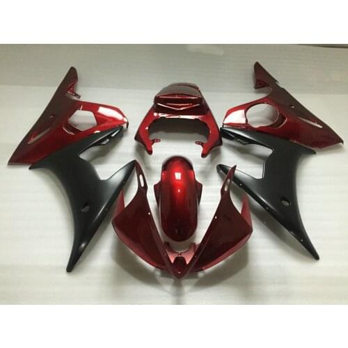 Motorcycle Fairing kit for YAMAHA YZFR6 03 04 05 YZF R6 2003 2004 2005 YZF600 yzfr6 Red matte black Fairings Set+7gifts YQ67