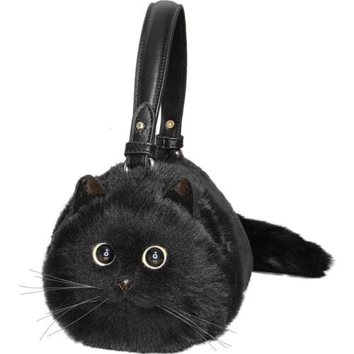 Hot Selling Luxury Brand Ladies Handbags For Women Brand High Quality Lady Cute Cat Tote Bag Shopper Cross Body Clutch Bags