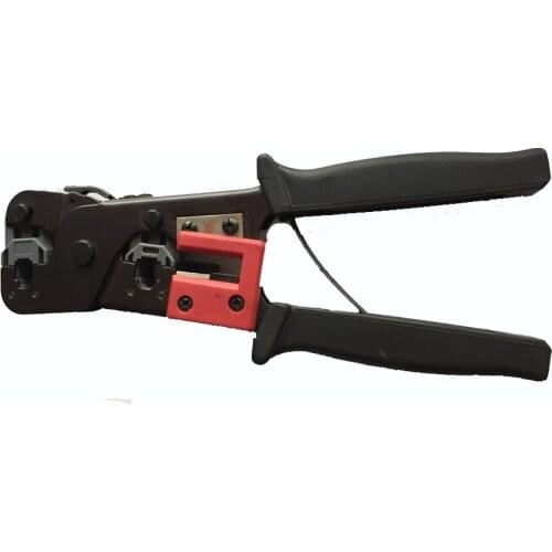 LS-86 Modular Tool - RJ45/RJ11/RJ12 Crimper - Cutter/Stripper Cat5, Cat6 and telephone cables and terminates cables with modular