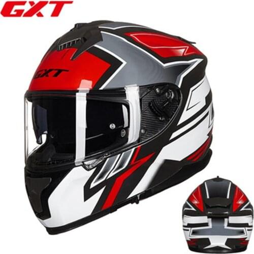 GXT Casco Moto Biker Motorbike 3/4 Open Face Vintage Helmet Double Lens Motocross Cascos Para Moto Open Face Helmet Motorcycle
