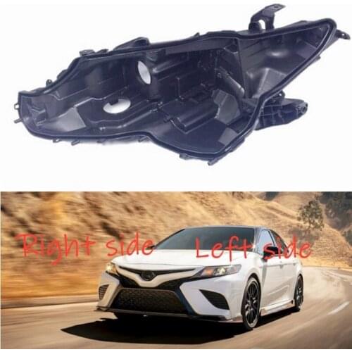 Headlight Base for Toyota Camry 2018 2019 2020 Headlamp House Car Rear Base Front Auto Headlight Back House