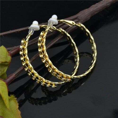 Clip on the ears Non pierced Fashion Jewelry Accessories Wholesale 2021 Small circle Cute Personality style Ladies Hoop Earrings