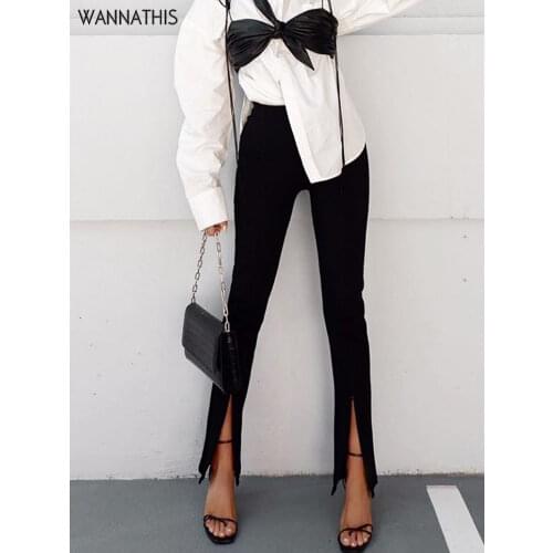 WannaThis Women's Tapered Trousers