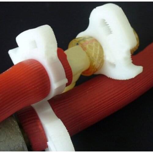 100PCS Plastic nylon Tightening Clamps Plumbing Irrigation Tube Hose Fastening Buckles Home Fixed Clips