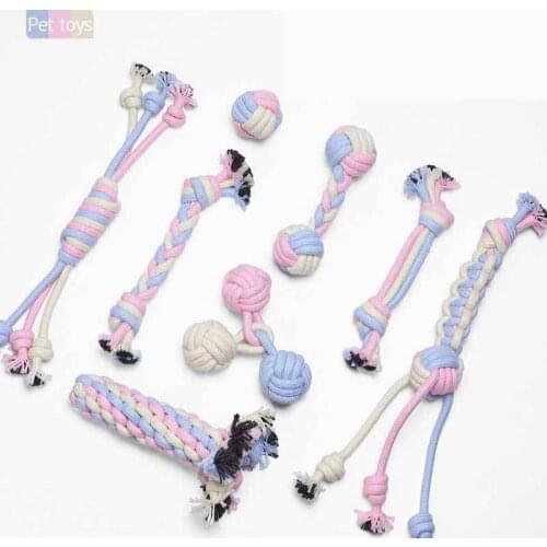 Dog Chew Toys Dog Rope Toy Honden Speeltjes Jouet Chiot Juguete Perro Resistente Resistance To Bite Molar Interaction Durable