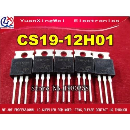 20PCS Phase Control Thyristors CS19-12H01 CS19-12HO1 IXYS TO220AB CS19-12 19A 1200V