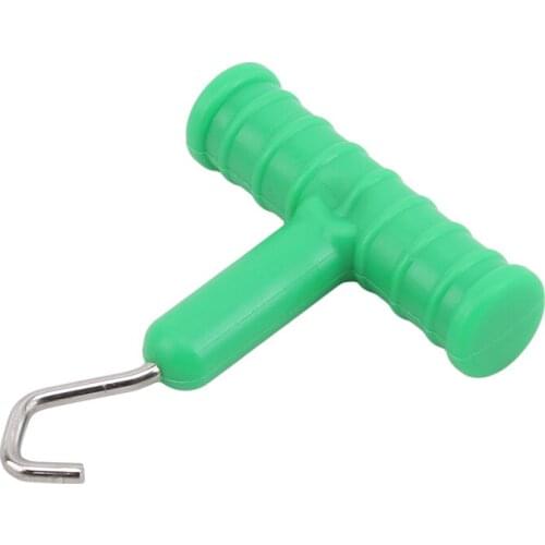 5PCS/Pack Stainless SteelFishing Sea Knot Puller Tool Rig Making Carp Terminal Tackle Making Accessories Durable Tool