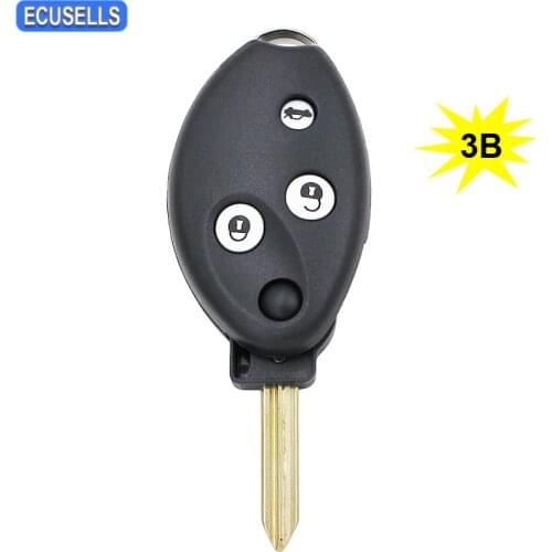 3 Button Flip Smart Key Shell Case Folding Remote Control Key Housing for Citroen Sega Xsara Picasso C8 Berlingo SX9 Uncut Blade