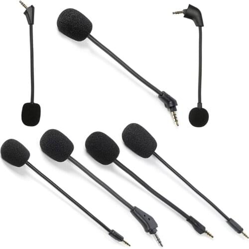 H7JF Headset Microphone for -HYPERX Cloud II Core Silver Gaming Cloud S Flight BlackShark V2 HS60 G PRO X Elite Pro2