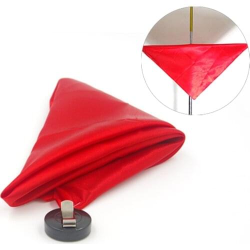 35*35cm silk thru cane Magic Tricks silk for professional magicans Streets Props Tools wholesale E3079