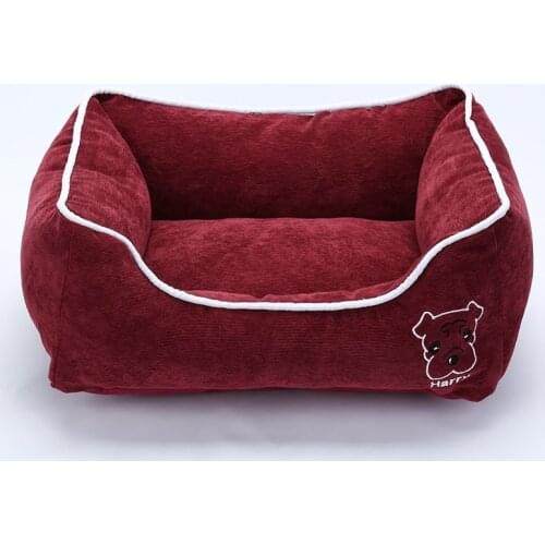 Pet Dog Bed Kennel Nest Soft Cat Dogs Sofa Warm Breathable Kennel For Small Medium Dog Removable Washable Bed Pet Sleep Supplies