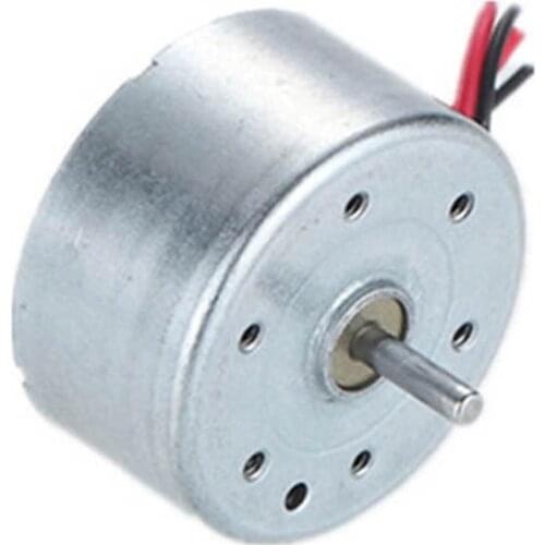 DC 6V 6500rpm Electric Micro Small Motor For Mini Fan Smart Lock DVD Toys Smart Home