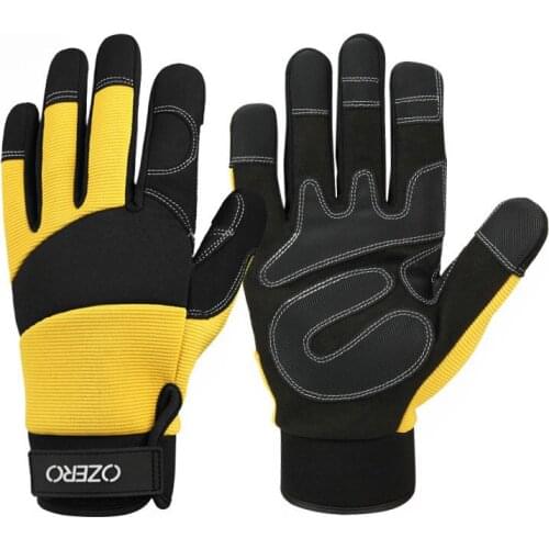 Outdoor Sports Mens Gloves Breathable Touch Screen Motorcycle Cycling Gloves Polyester Size M/L/XL Anti-slip Garden Gloves 115G