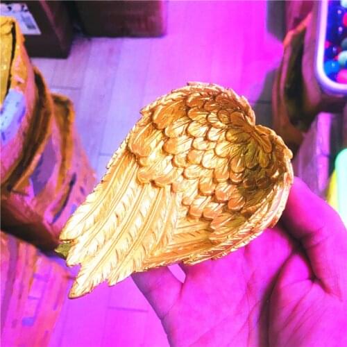 Crystal Ball Stand Resin wing shape Stands sphere Base for Display