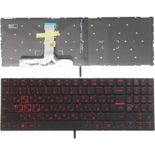 New RU keyboard for Lenovo Legion Y520 Y520-15IKB R720 Y720 Y720-15IKB Russian laptop Keyboard Backlit No Frame