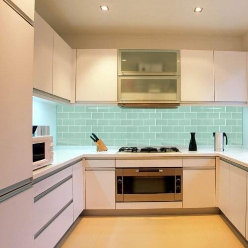 3D Tile Brick Mosaic Wallpaper Sticker Self Adhesive Bathroom Decor Kitchen Backsplash 30.5cm/12in