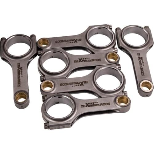 4340 Racing Connecting Rod for VW VR6 Golf Corrado 2.8 2.9 Conrods Con Rod 164mm TÜV 5/16" ARP 2000 bolts