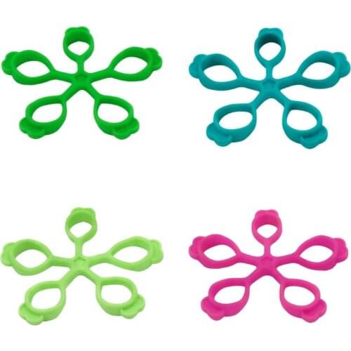 Hand Grip Strengthener,Finger Stretcher, Grip Strength Train-er,Resistance Bands G99D