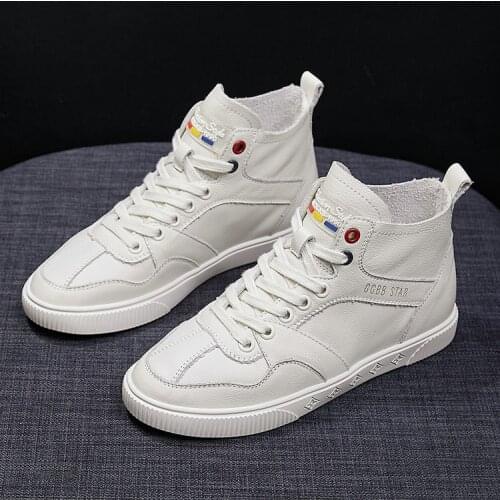 QWEDF 2019 Shoes Women Designer Sneakers Casual Shoes High Top women flats Footwear Walking Shoes Vulcanized Shoes Z3-66