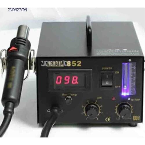ZJMZYM Digital Electronic Repair Tools 852 Desoldering Station Temperature Hot Air Gun Soldering Station 220v / 110v 23L / min