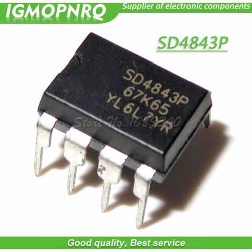10pcs/lot SD4843P SD4843 SD4843P67K65 DIP8 Switching supply chip new original