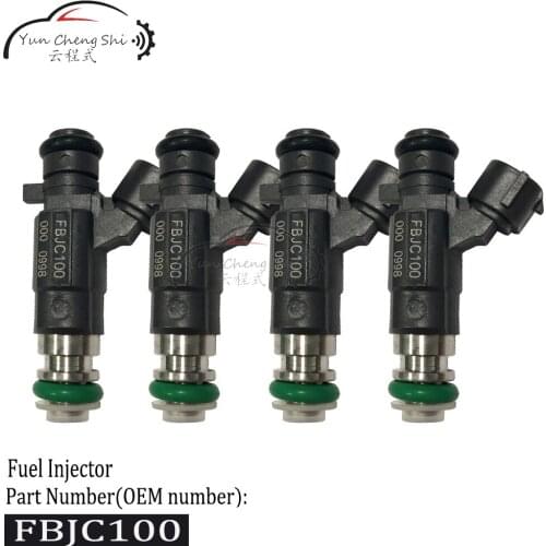 4Pcs/lot Fuel injector/Nozzle OEM 16600-5L700 FBJC100 for Nissan In-finity 2.0 3.0 3.5 V6 Engine