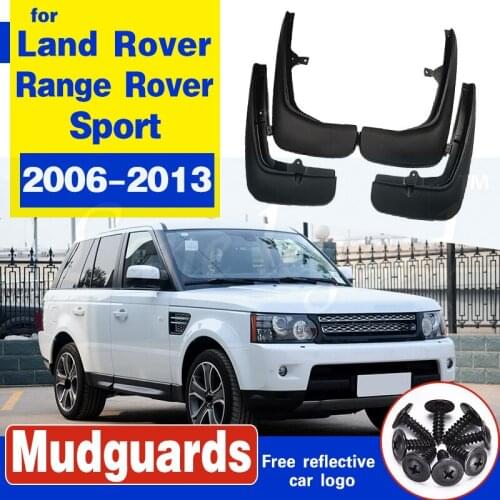 4pcs Premium Heavy Duty Molded Splash Mud Flaps Guards Fenders For Land Rover Range Rover Sport 2006-2013 2010 2009 2008 2011