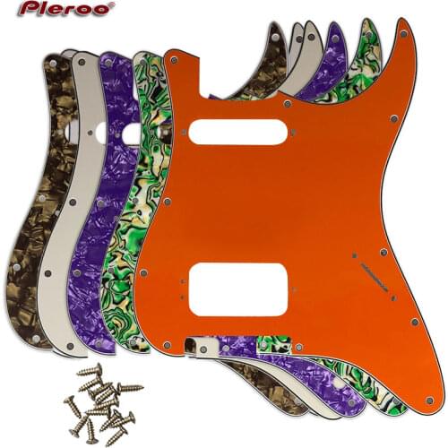 Guitar Parts-For US 72' 11 Screw Hole Standard St Deluxe Humbucker Hs Guitar pickguard Scratch Plate