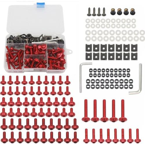 Motorcycle Fairing Bolts Kit Bodywork Screws Set For Honda CBR600RR CBR900RR CBR929RR CBR1000RR CBR1100XX 600F2 3Sportbike
