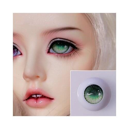 BJD doll simulation eye is suitable for 10mm12mm14mm16mm18mm small iris cartoon eye pressure magenta purple and other colors