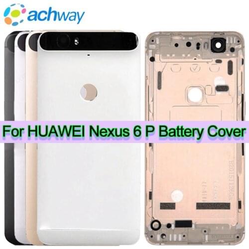 For Huawei Google Nexus 6P Battery Cover Rear Door 5.7" Housing for Huawei Nexus 6P Battery Cover Back Housing Replacement
