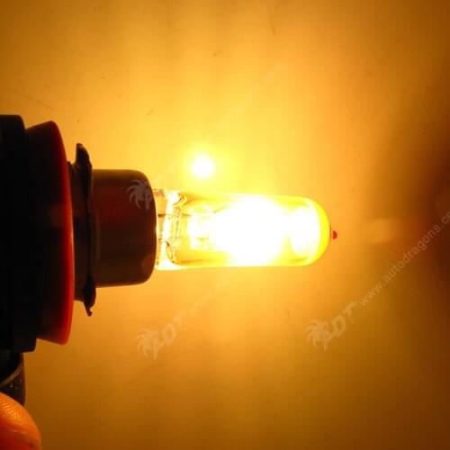 4 Pieces 12V 55W Plasma lamps 3500K H11 Halogen Headlights golden white Car headlights Long life Excellent heat shock-resistance