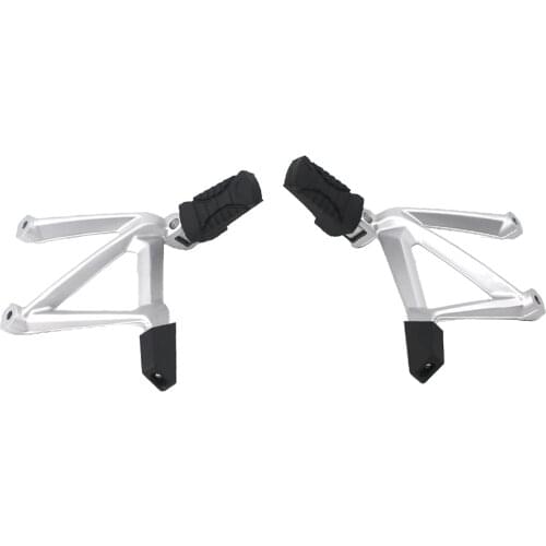 2x Left&Right Motorcycle Rear Passenger Foot Pegs Rests for BMW R1200GS LC ADV 2014-2017