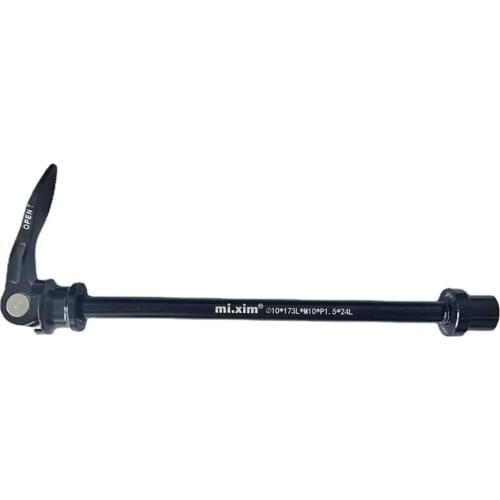 Rotating Lock Rear Hub Quick Release Lever Mountain Bike Bicycle Hub Barrel Shaft 135*10mm Cycling Parts Barrel Shaft QR Rod 81g