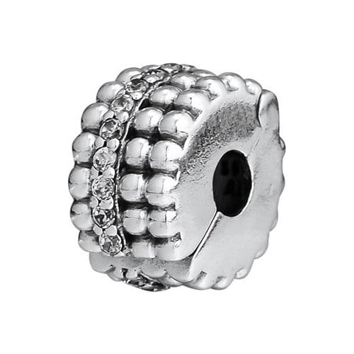Christmas Beads Beaded Brilliance Clip For Original 925 Silver Bracelets Silver Beads For Jewelry Making Female DIY Charms